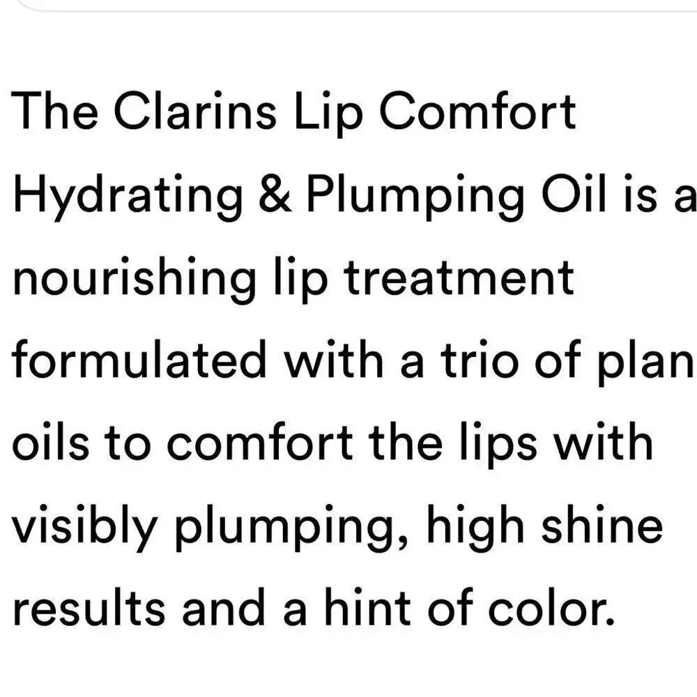 🌻Clarins 03 Cherry Lip Comfort Hydrating & Plumping Oil New TravelSz